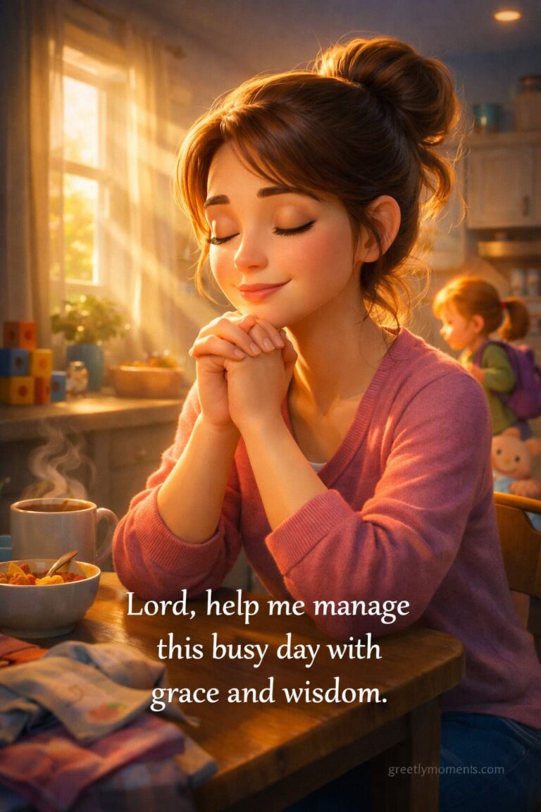 10 Best Short Morning Prayers for a Busy Mom – Words of Faith, Love, and Strength to Start the Day