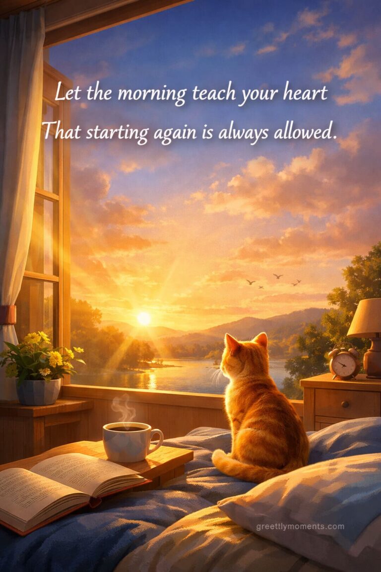 10 Short Scriptures for a Peaceful Morning Start – Gentle Verses, Wishes & Card Quotes