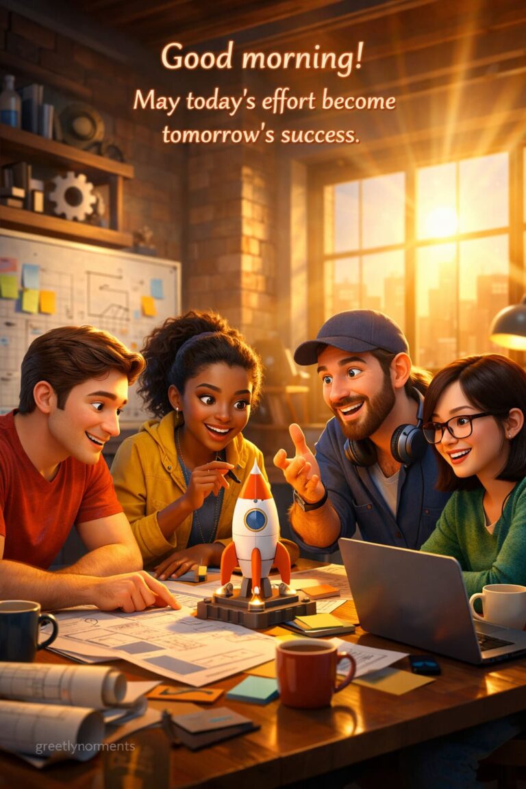 22 Good Morning Wishes for a Team Starting a Big Project