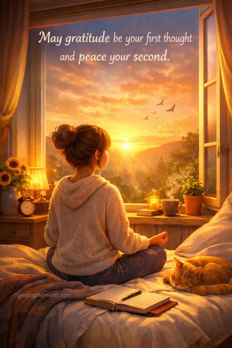 22 Gratitude-Focused Morning Wishes for a Mindful and Joyful Start
