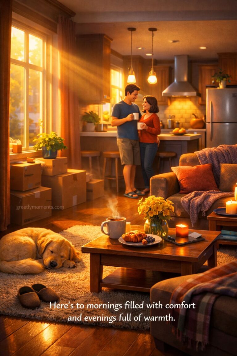 24 First Morning in a New Home Wishes, Quotes & Celebration Cards to Welcome a Fresh Start