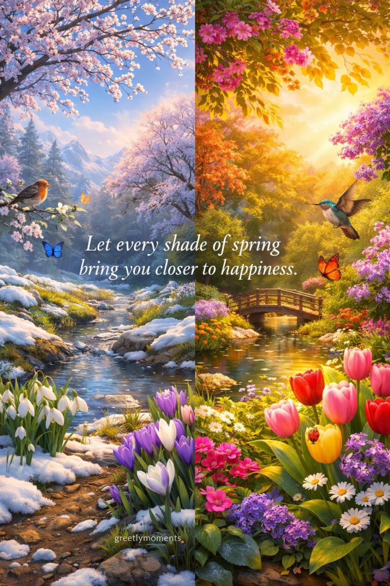 26 Early Spring vs Late Spring Color Palette Wishes & Quotes – A Card Lover’s Guide to Seasonal Mood