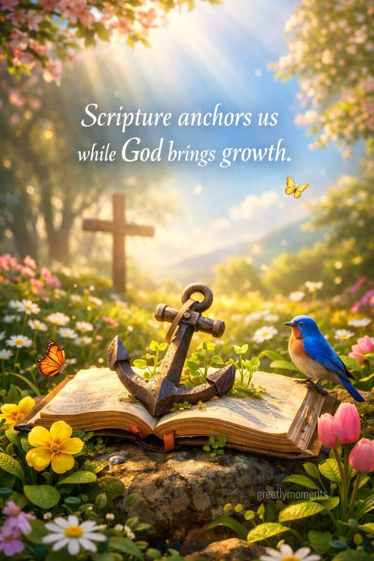 Christian Spring Blessings and Scriptures: Faith-Filled Quotes, Gentle Cards Wishes