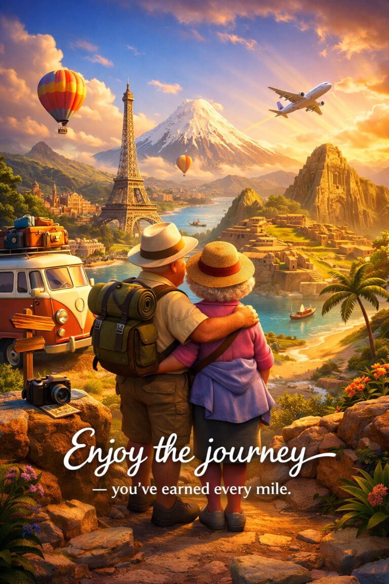 Congratulations on Your Retirement Travels: A New Chapter Written in Postcards and Memories