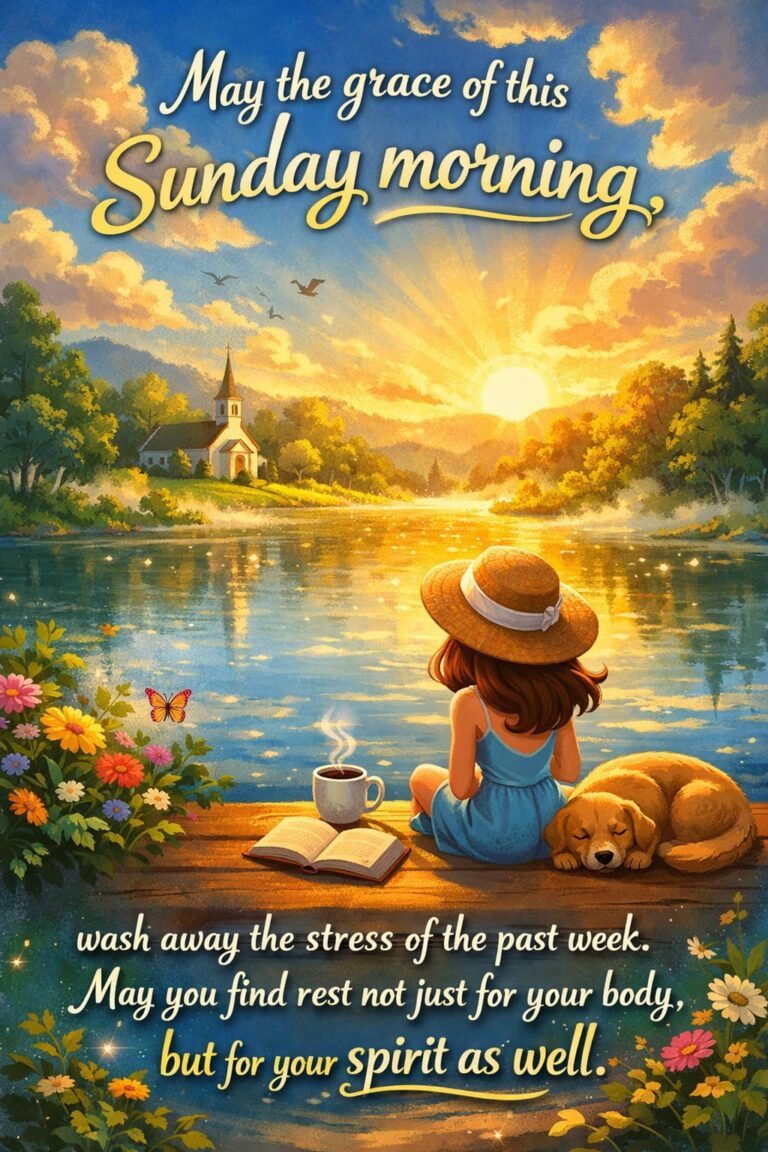 12 Blessed Sunday Morning Wishes for a Soulful and Relaxing Family Day
