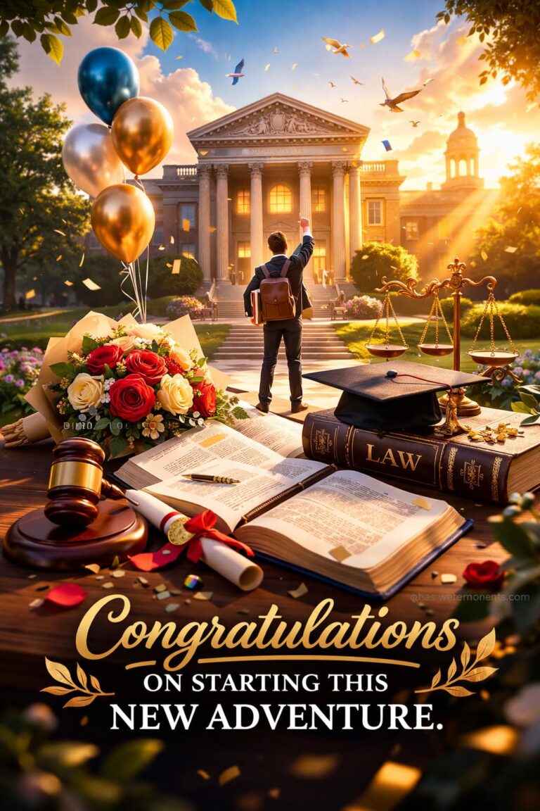 18 Heartfelt Wishes and Quotes for a Friend Starting Law School – Inspirational Messages with Cards for Success