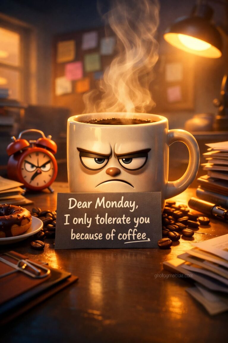 20 Funny Coffee Quotes for Monday Morning (With Cute Card Wishes & Cheerful Greetings)