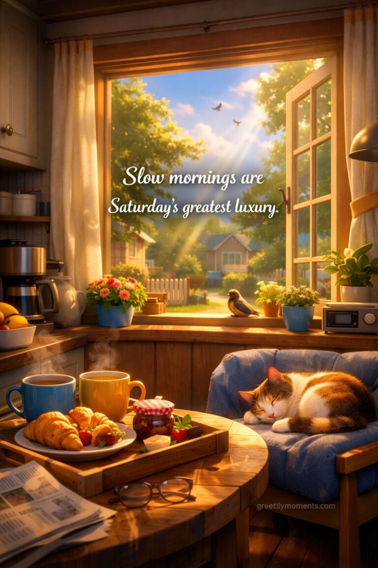 20 Positive Saturday Morning Wishes for Neighborhood Group Chats (With Quotes & Card Ideas)