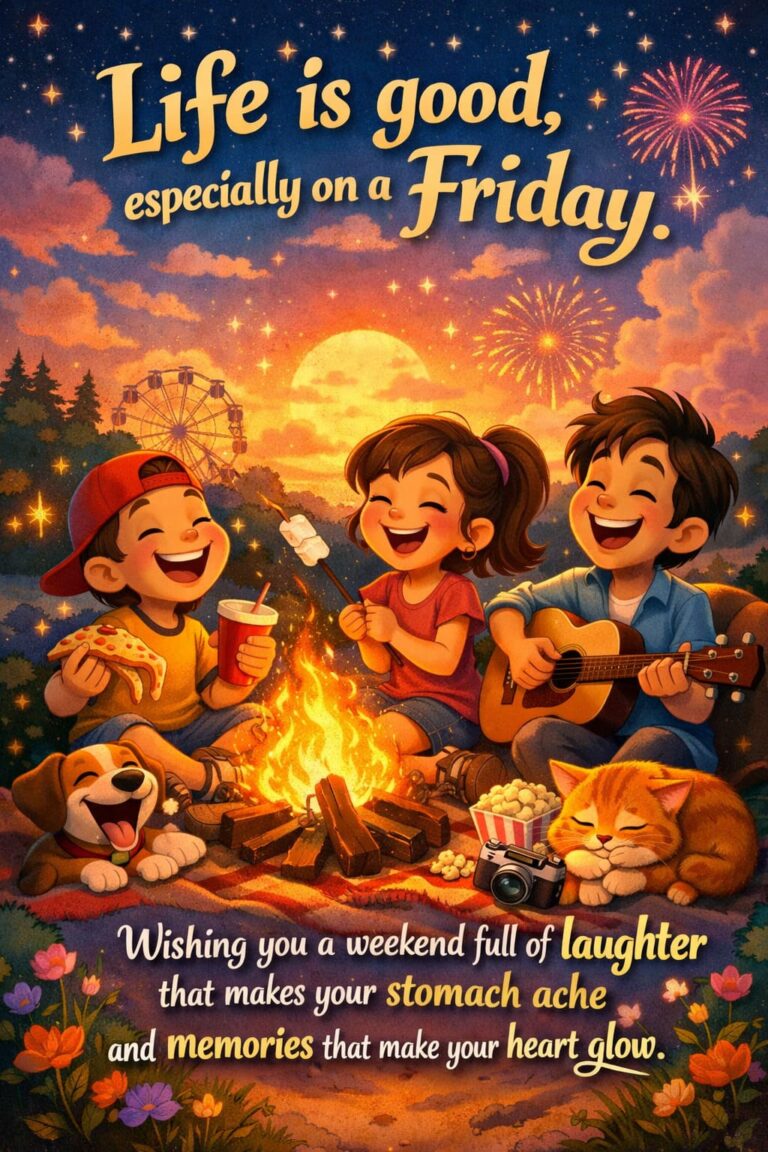 21 High-Vibe Friday Wishes to Celebrate the End of the Week and Welcome the Weekend