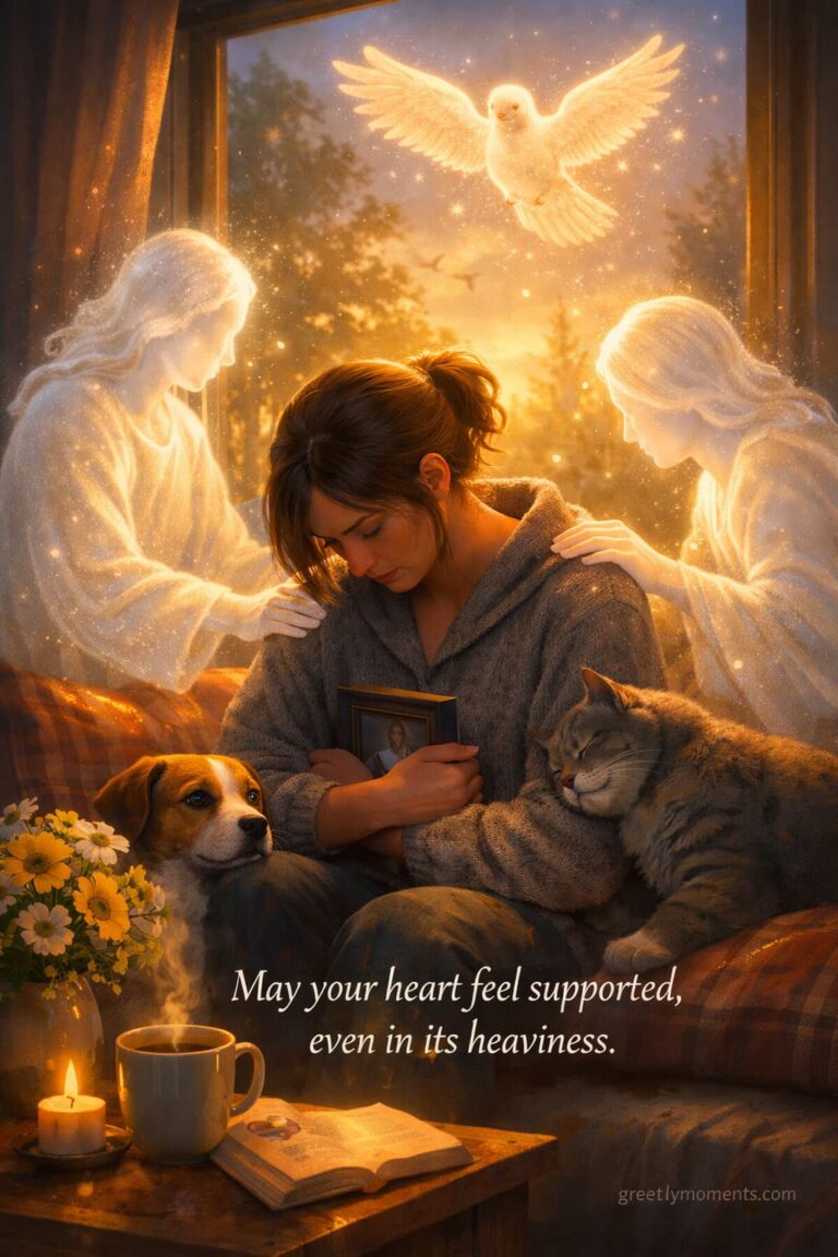 21 Kindness-Driven Morning Blessings for a Grieving Friend (Heartfelt Quotes & Comforting Card Messages)