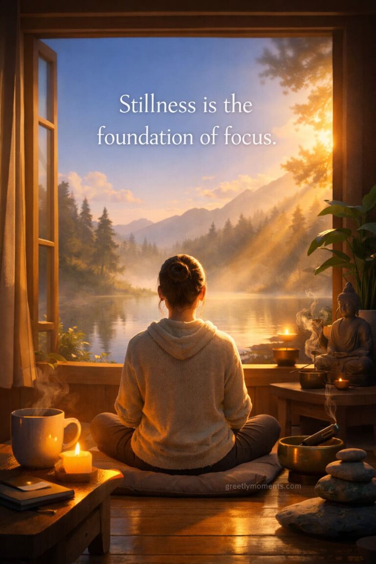 21 Silent Morning Routine Quotes for Mental Clarity – Peaceful Wishes & Beautiful Card Messages