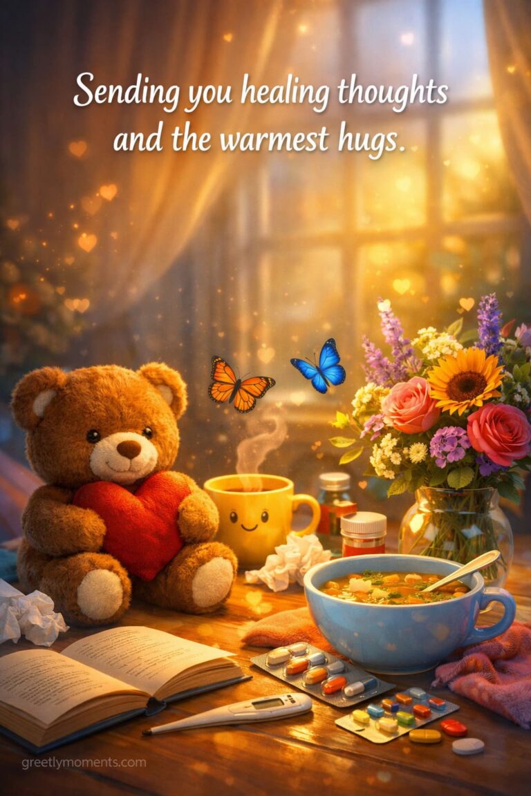 22 Encouraging Words for a Sick Friend: Heartfelt Wishes, Uplifting Quotes & Get-Well Cards to Brighten Their Day