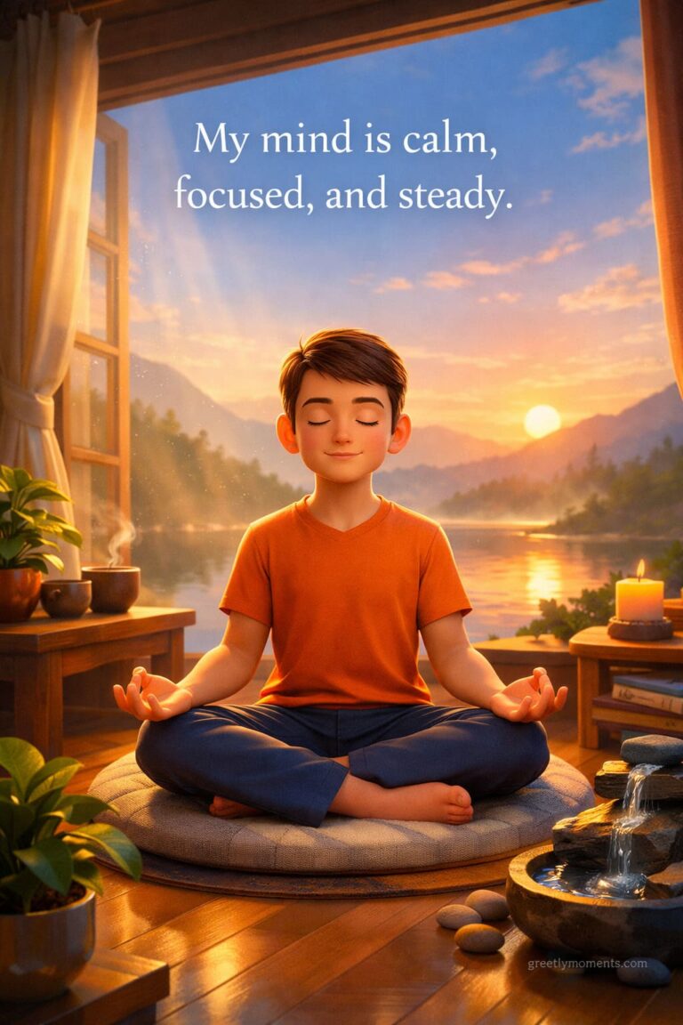 22 Mindful Morning Mantras for Clarity and Focus + Heartfelt Wishes with Beautiful Greeting Cards