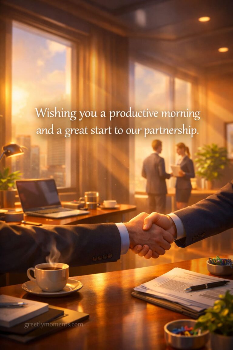 22 Professional Good Morning Greetings for New Clients (Emails, Cards & First Impressions)
