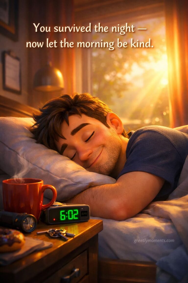 22 Short Morning Texts to Make Him Smile After a Long Shift