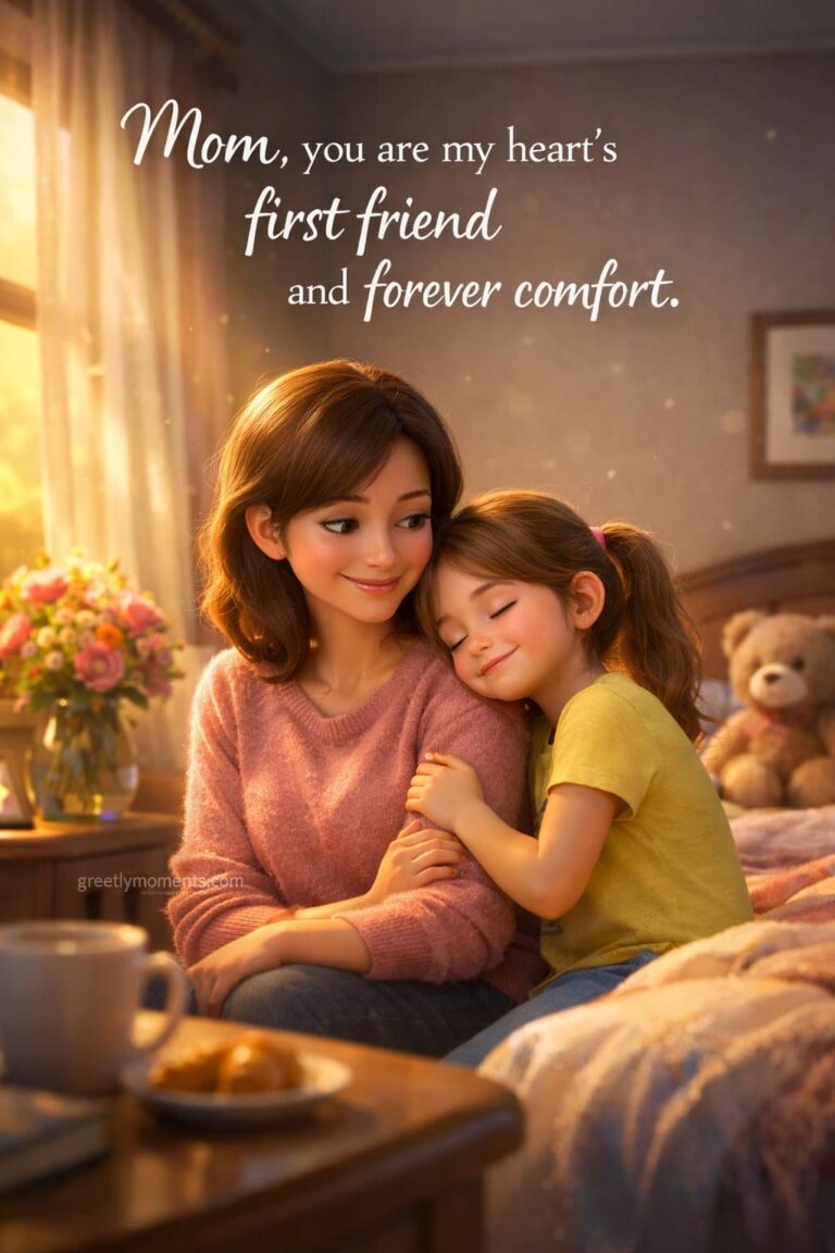 23 Heartfelt Morning Gratitude Quotes for Mother from Daughter with Beautiful Greeting Cards