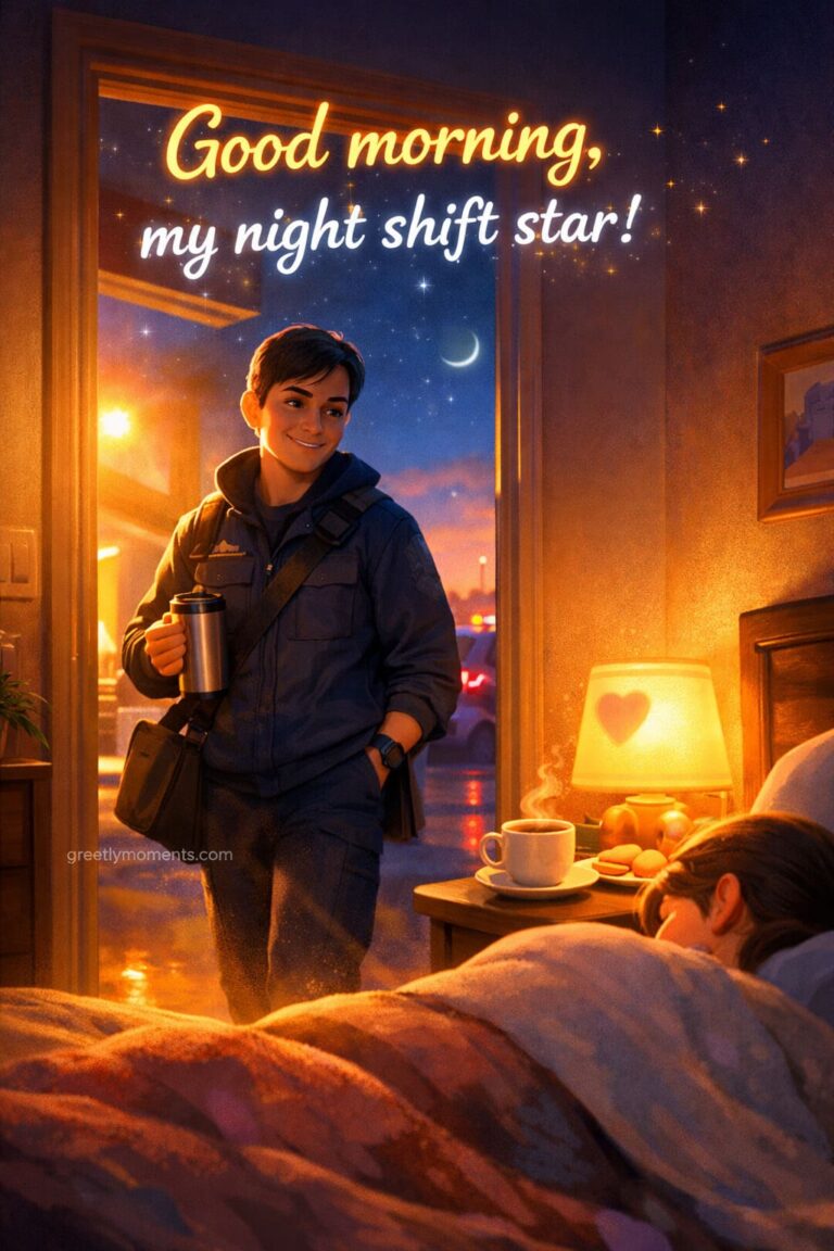 23 Heartwarming Good Morning Messages for Your Partner Working the Night Shift – Inspiring Quotes & Greetings