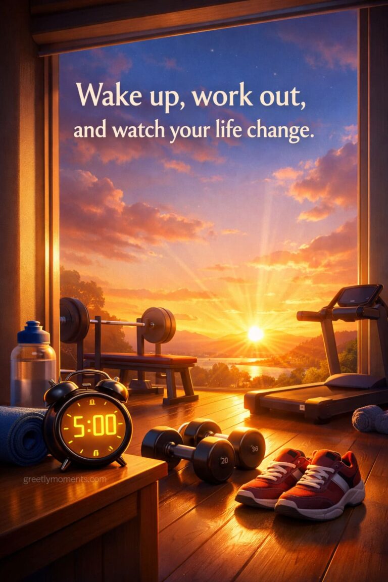 23 Inspirational Quotes and Morning Wishes for the 5 AM Club – Motivational Cards to Start Your Day Right