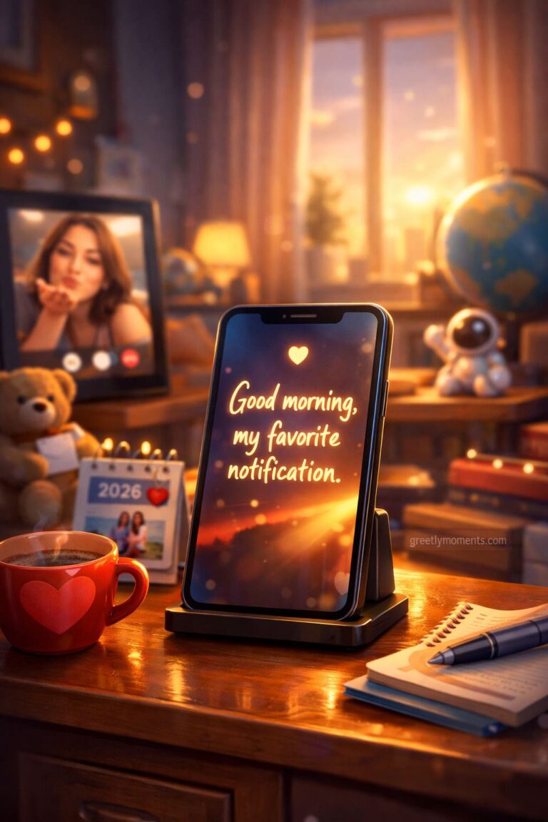 24 Supportive Morning Notes for Long-Distance Partners in 2026 – Heartfelt Good Morning Messages & Card Ideas