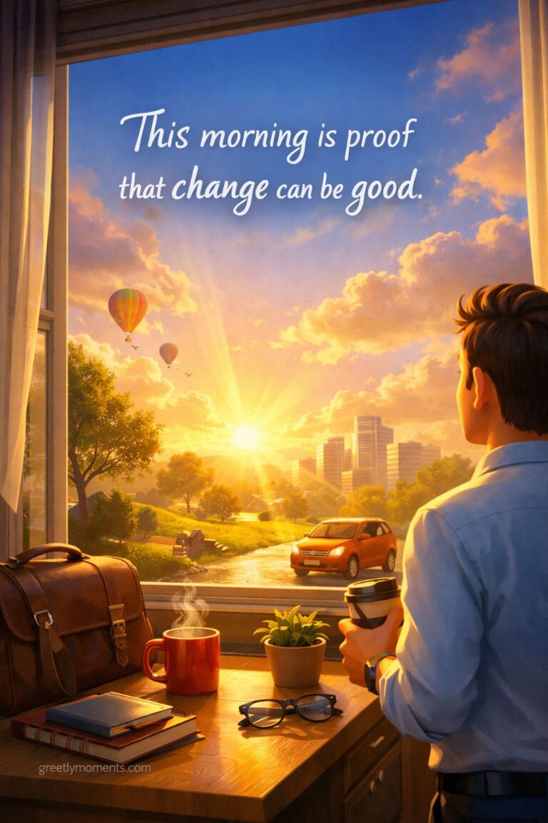 25 Encouraging Morning Quotes for a New Job: Positive Wishes to Start the First Day with Confidence