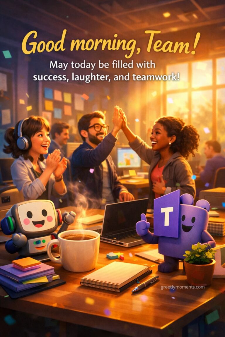 25 Heartfelt Good Morning Messages for Your Team on Slack & Microsoft Teams