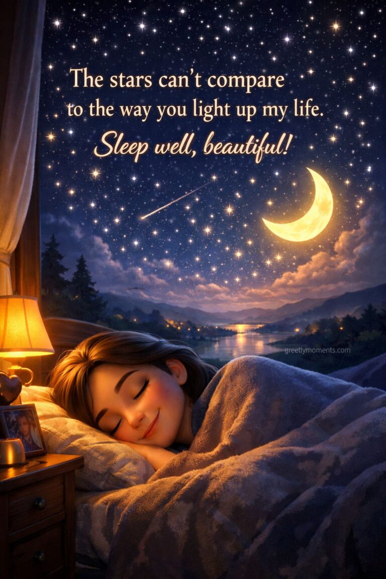 25 Sweet Good Night Messages to Keep the Spark Alive – Heartfelt Wishes and Quotes with Cards