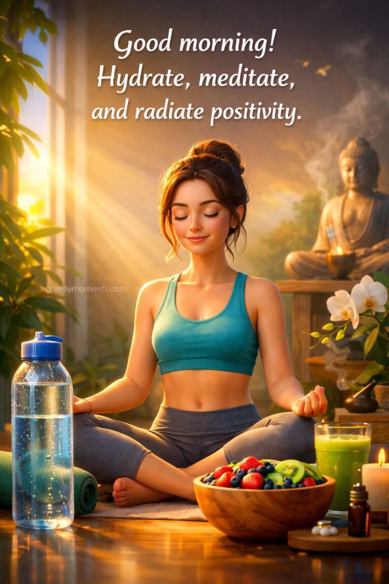 25 Wellness-Focused Good Morning Wishes for Health Lovers (With Inspiring Quotes & Beautiful Card Ideas)