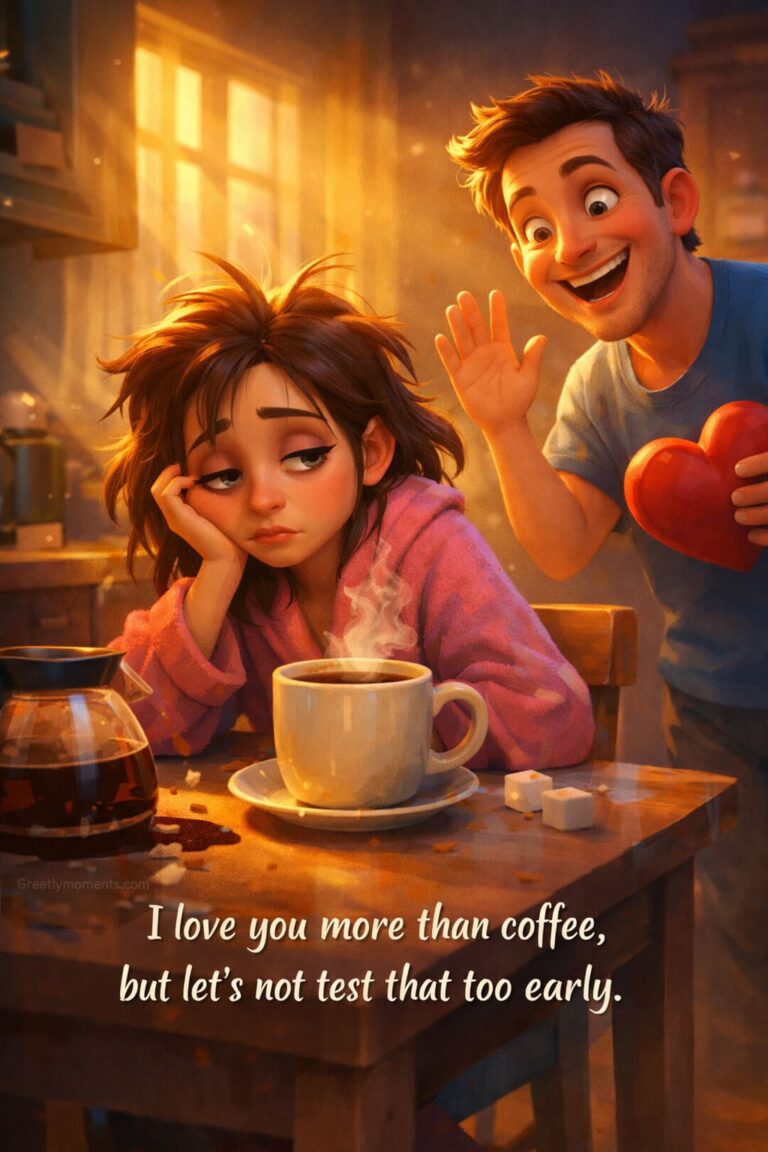 26 “I Love You More Than Coffee” Funny Morning Cards: Sweet Wishes, Quotes & Cozy Love Vibes