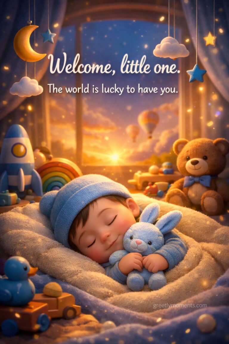 26 New Baby Boy Card Messages for Modern Parents – Sweet, Meaningful & Unique Wishes with Quotes