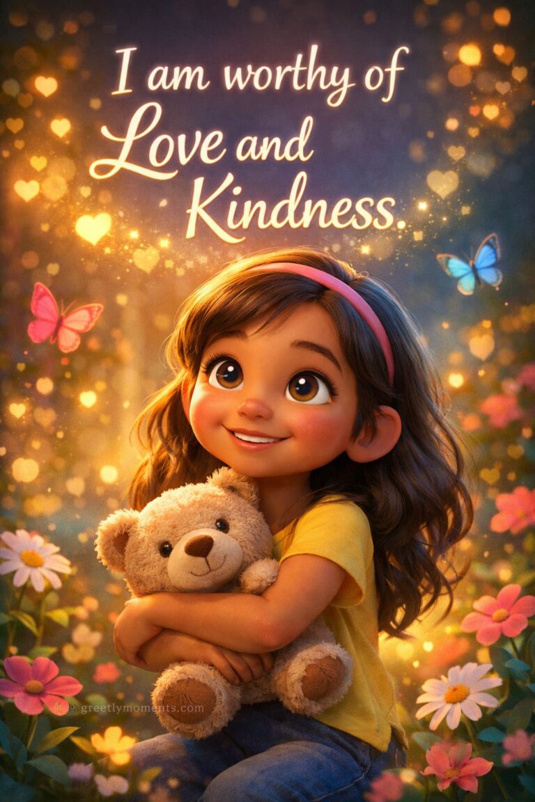 28 Daily Affirmations for Your Daughter’s Self-Esteem and Joy + Heartfelt Wishes & Printable Card Messages