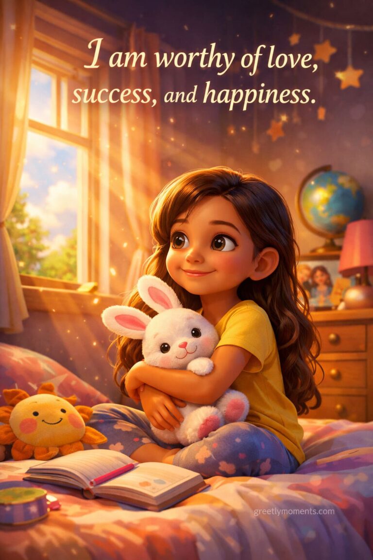 Empowering Good Morning Affirmations & Inspirational Wishes for Your Daughter