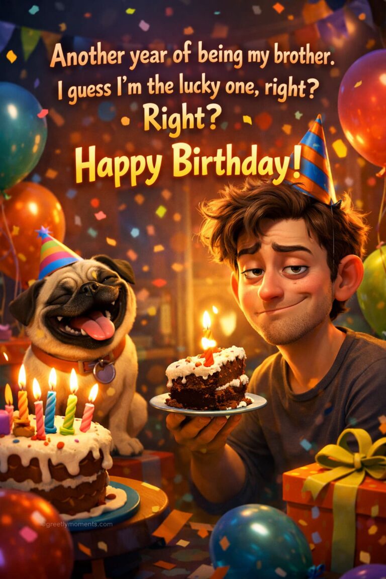 Funny Quotes & Cards Ideas – 22 Hilarious Sarcastic Birthday Wishes for Your Brother