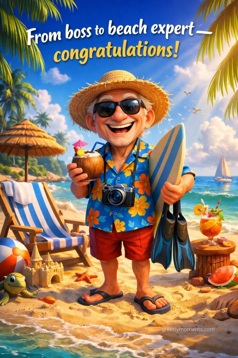 Funny Retirement Wishes for Boss: 24 Hilarious Quotes & Card Messages with Greeting Card Ideas