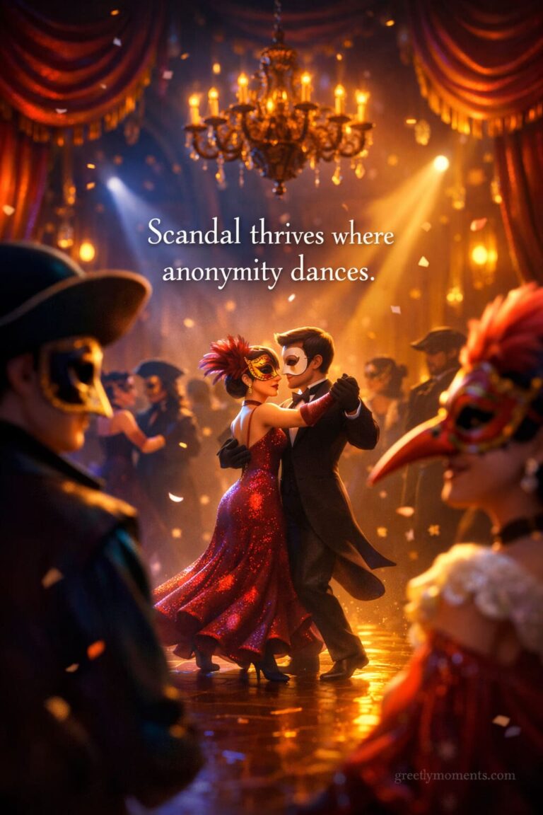 Lady Whistledown Quotes About the Masquerade Ball: Romantic Wishes, Scandalous Lines