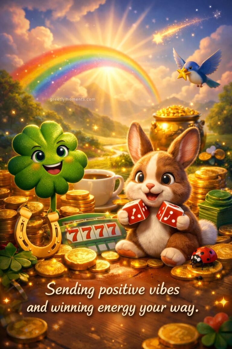 Manifesting a Lucky Day: Heartfelt Good Morning Wishes, Quotes & Card Messages for Your Squad