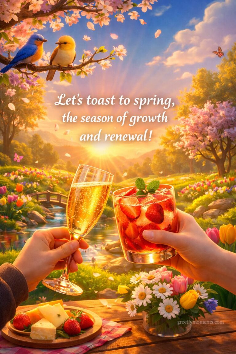 Cozy Spring Brunch Morning Wishes for Your Group Chat – Heartfelt Quotes, Greetings & More!