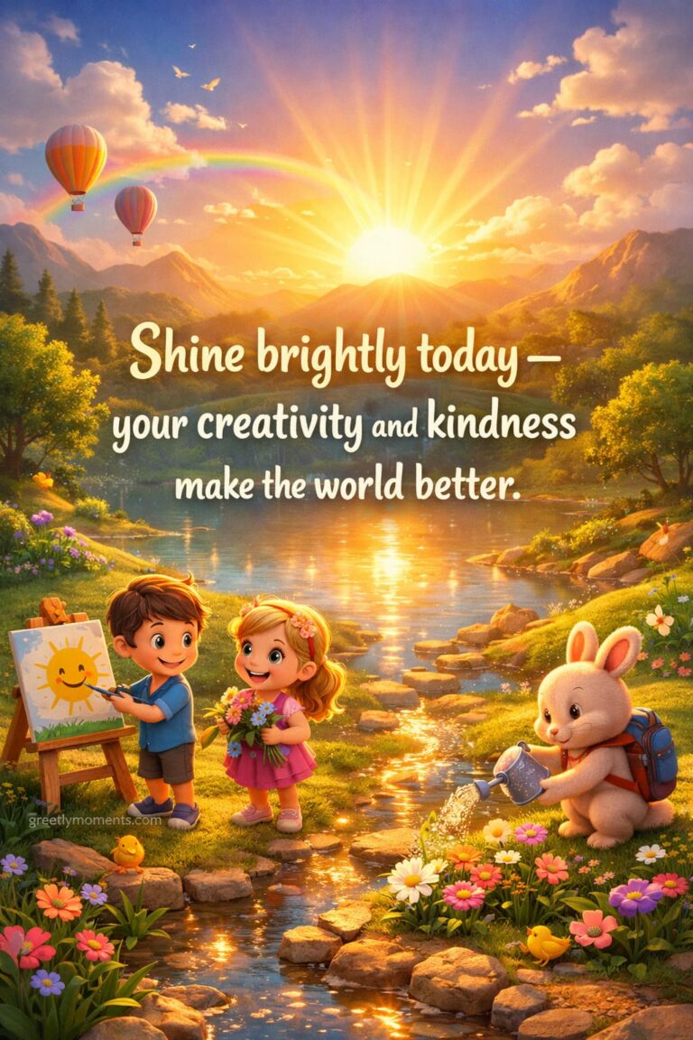 Empowering Spring Break Morning Wishes & Affirmations for Kids – Heartfelt Messages for Sons and Daughters Starting New Adventures