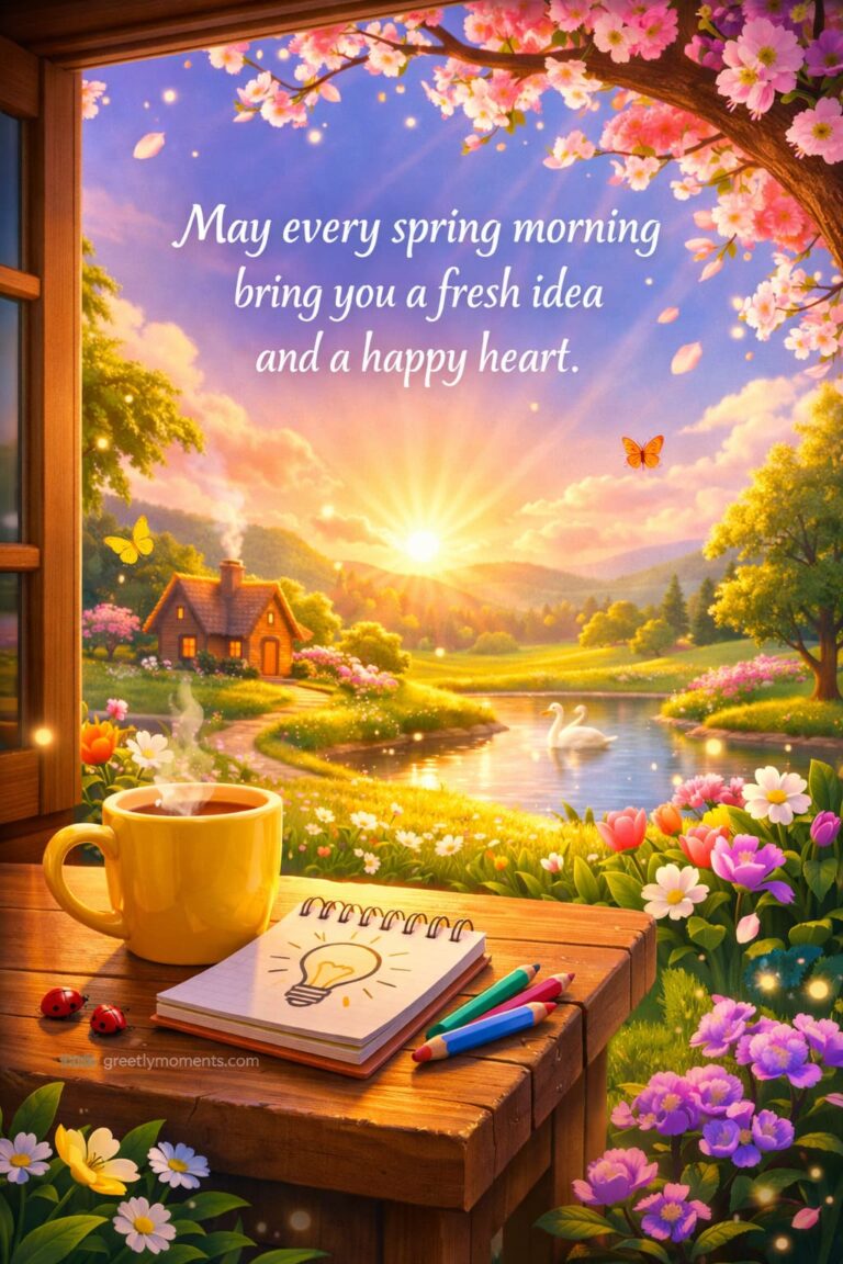 Heartwarming Spring Morning Messages for Mom’s New Hobbies